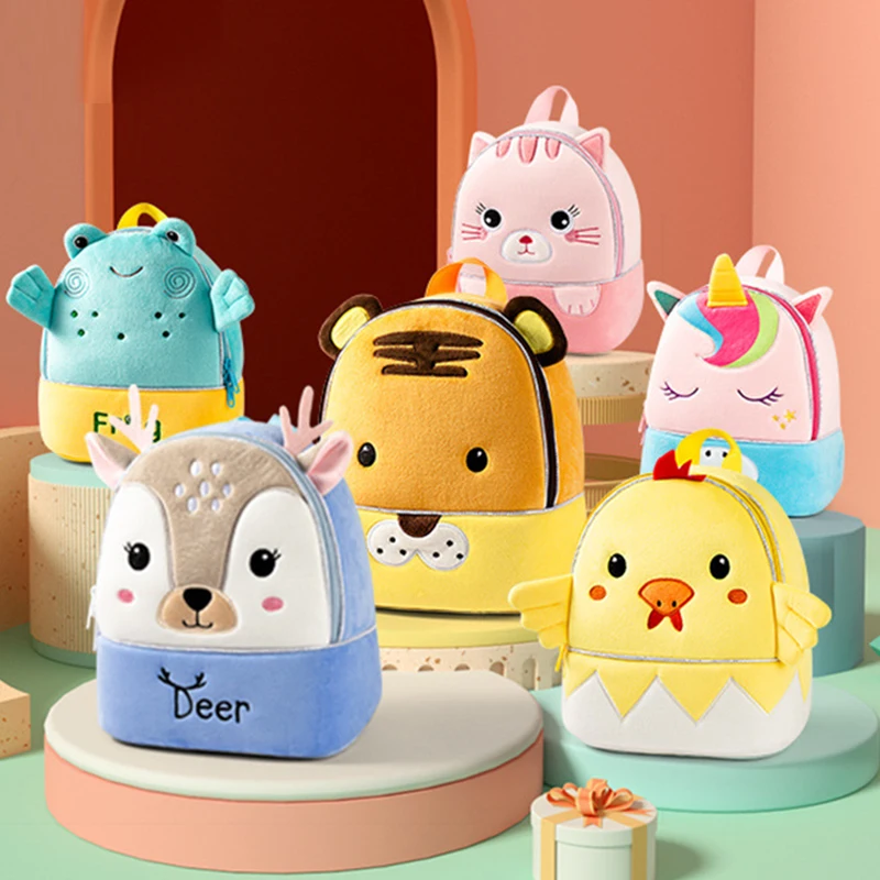 Детские рюкзаки с 3D рисунком из мультфильма школьные ранцы для девочек и