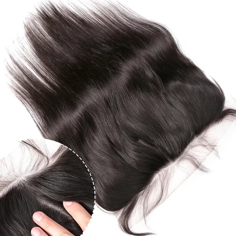 Прямая реальная HD кружевная застежка фронтальная только 24 дюйма невидимая 13x4 13x6 HD кружевная фронтальная Maxine 100% Remy человеческие волосы 13x6 HD кружево