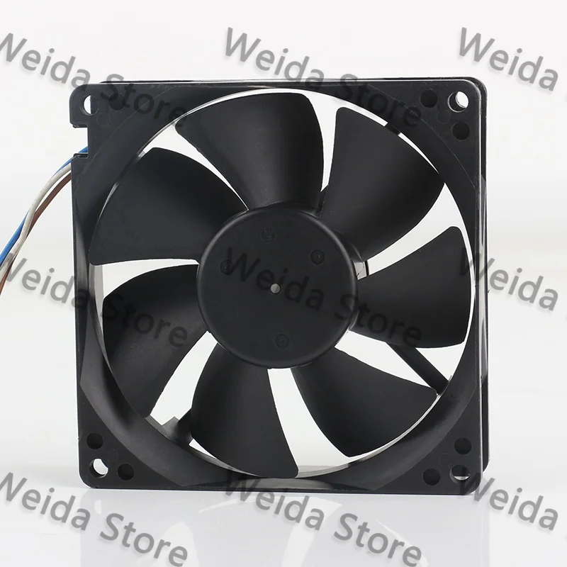 Фото Новый оригинальный вентилятор охлаждения Nidec DC12V 0.10A AC EC 9025 D09A-12PM 05A 9CM для корпуса/процессора, ультратихий, 90X90X25MM, трехпроводной №3