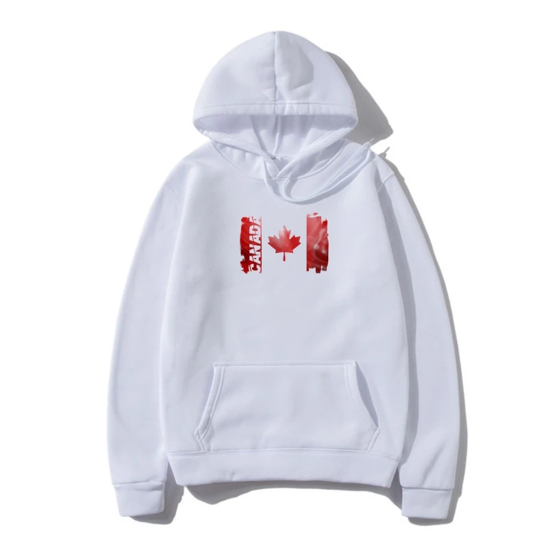 

Canada flag-white Outerwear Hoodys country design-mens womens kids & baby Autumns Hoodie