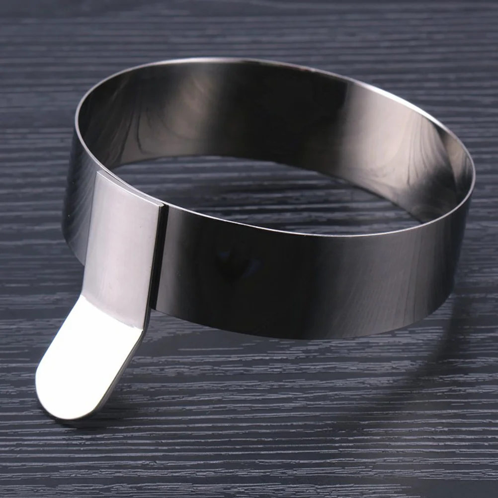 

4pcs/pack Egg Rings Stainless Steel Sturdy Durable Heat-resistant Egg for Restaurant
