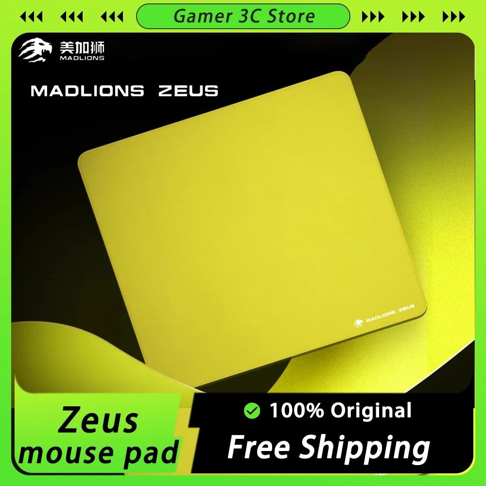 Коврик для мыши Madlions Zeus нейтральный сбалансированный тканевый игровой коврик Fps