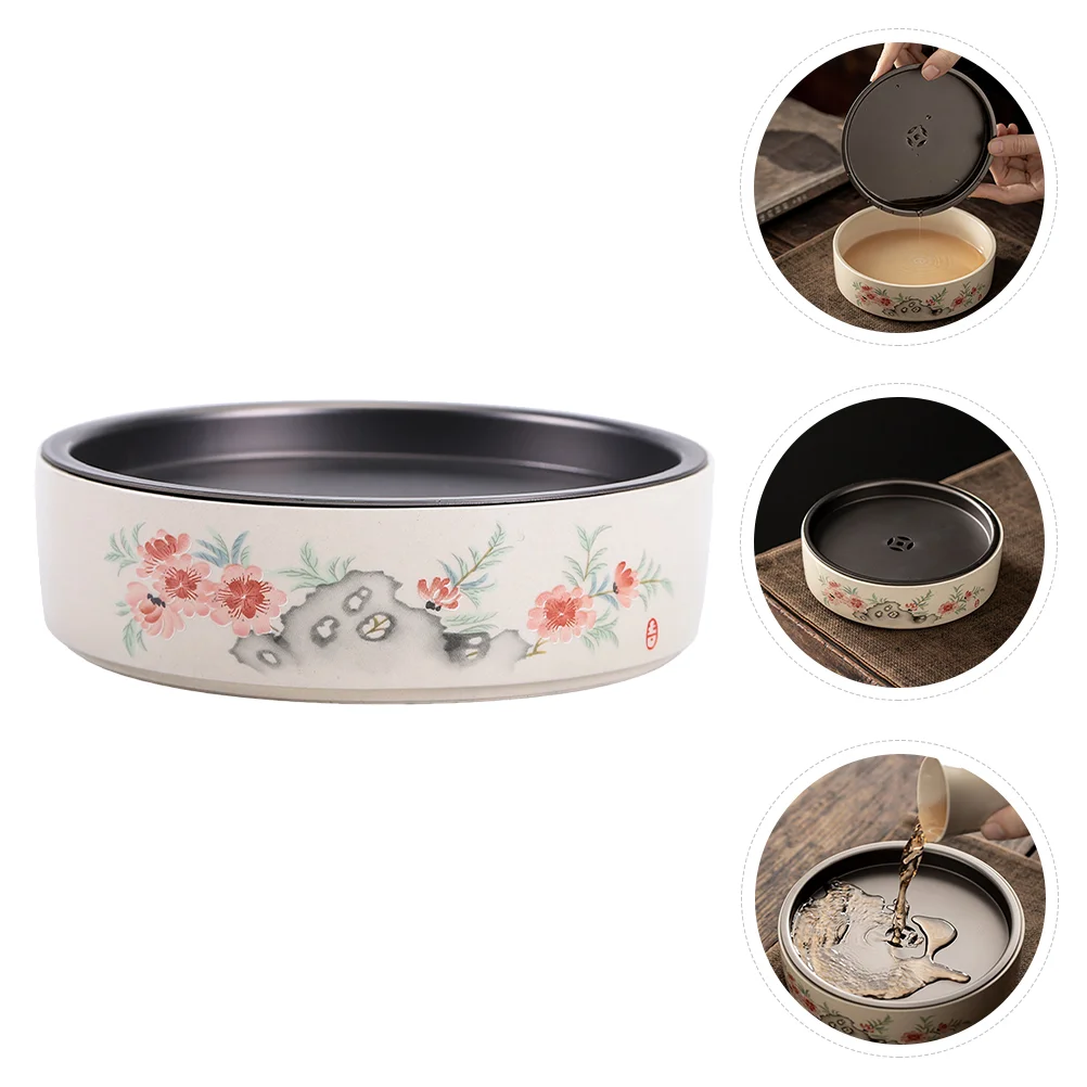 

1Pc Tea Serving Tray Japanese Style Teacup Plate Tea Set Tray Tea Pot Tray
