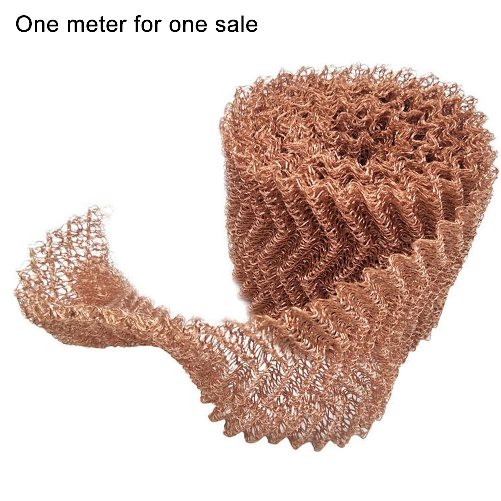 

1 Meter Copper Mesh Woven Filter Kitchen 4 Wire Home Moonshine Distillation Brew Beer Sanitary Bar Stainless Steel Thickened