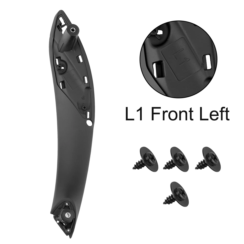 BMW F30 F80 F31 F32 F34 F35 Ручки внутренней двери Черный Материал ABS + ПК Передняя задняя