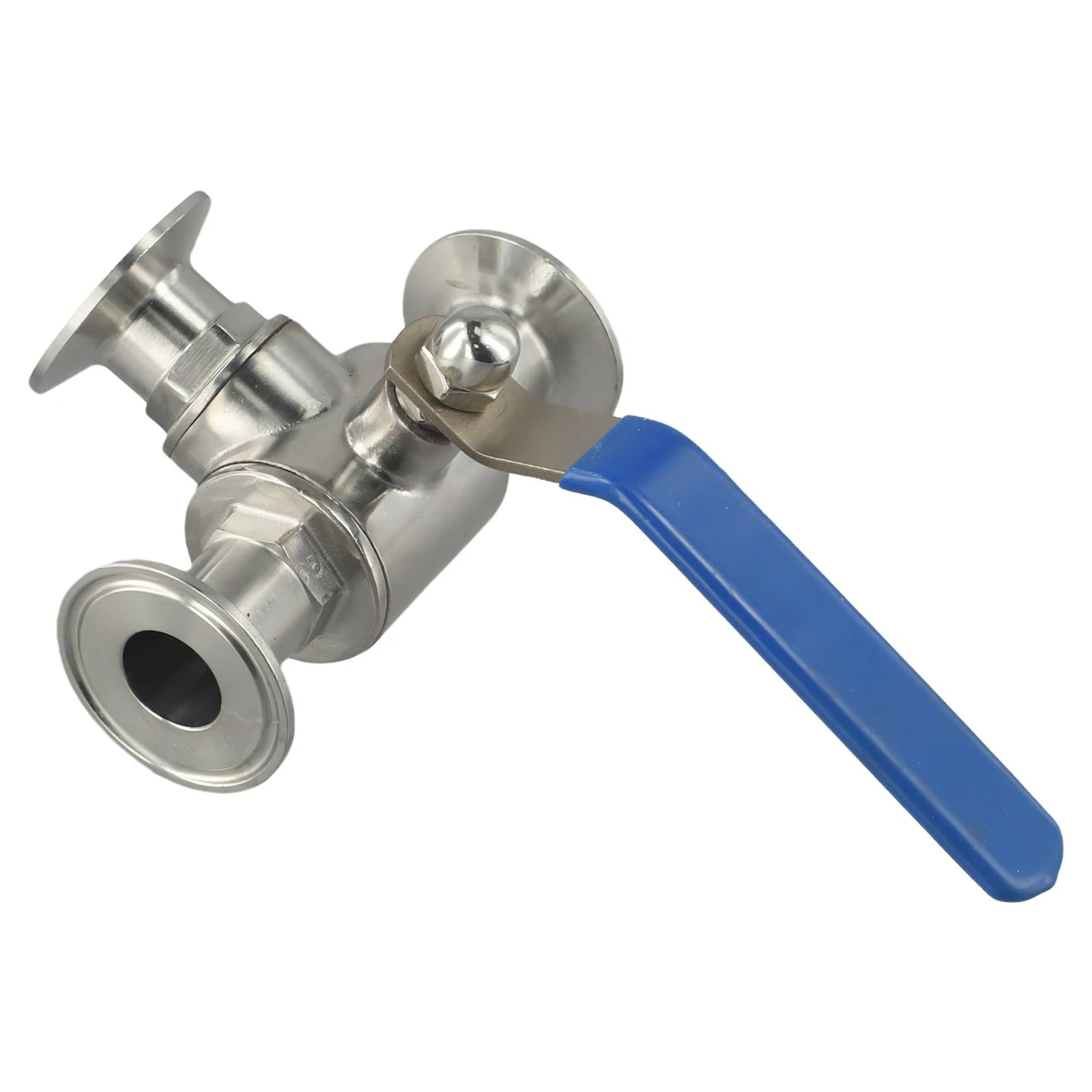 Санитарный шаровой кран из нержавеющей стали 304 3 трехходовых наружный диаметр 1 5