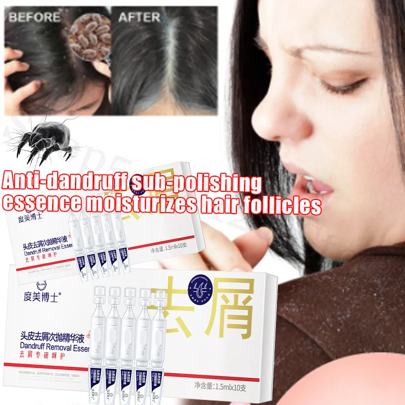 

Care and Moisturizing Scalp Repair Hair Follicle Mite Removal and Antipruritic Cleaning and Dandruff Care Hair Care Essence