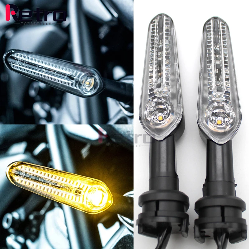 LED Turn signal Light For YAMAHA FZ-25 FZ16 FZ-10 FZ S150 V2 V3 FZ150I FZ250 Fazer FZ25 Motorcycle Indicator Light Flasher Lamp