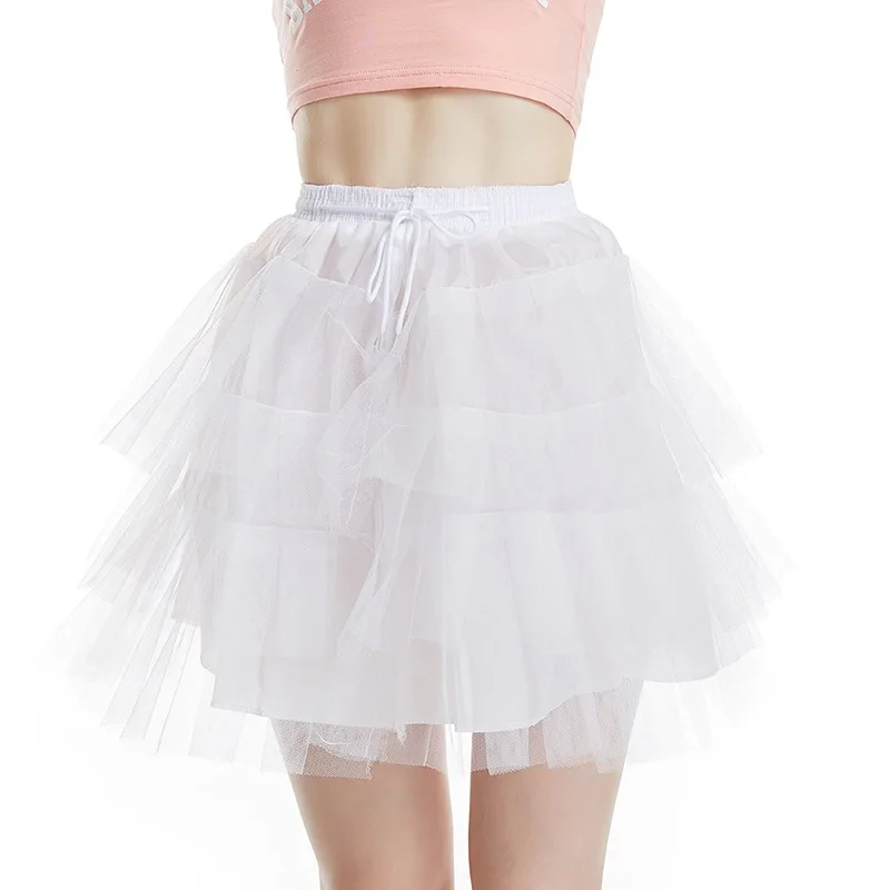 

Милая женская юбка, белая, черная юбка горничной, Женская Короткая юбка для свадебной вечеринки, модная женская юбка, 2023, один размер