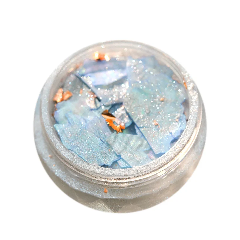 1 коробка Супер горячая вспышка ультратонкая оболочка Золотая фольга блестящая