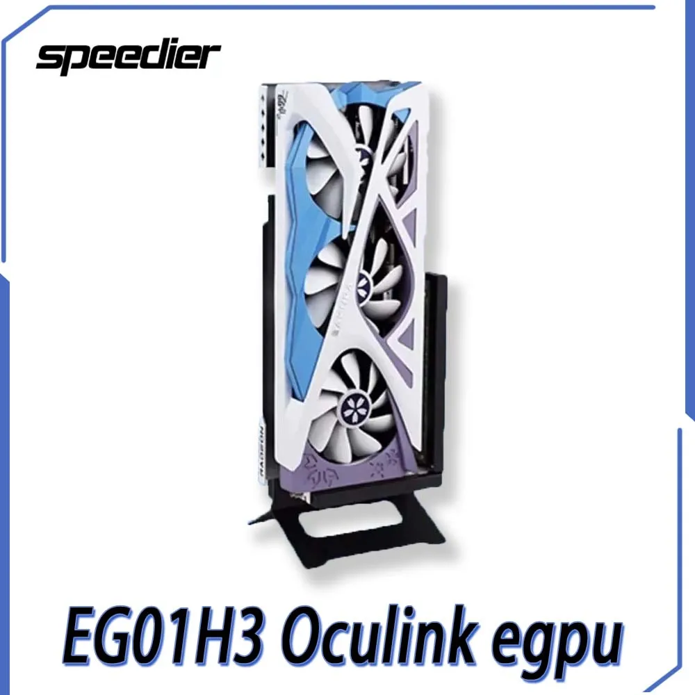 Мини ПК Oculink EGPU 800 Вт Горячая замена графическая док-станция 64 Гбит/с для ноутбука