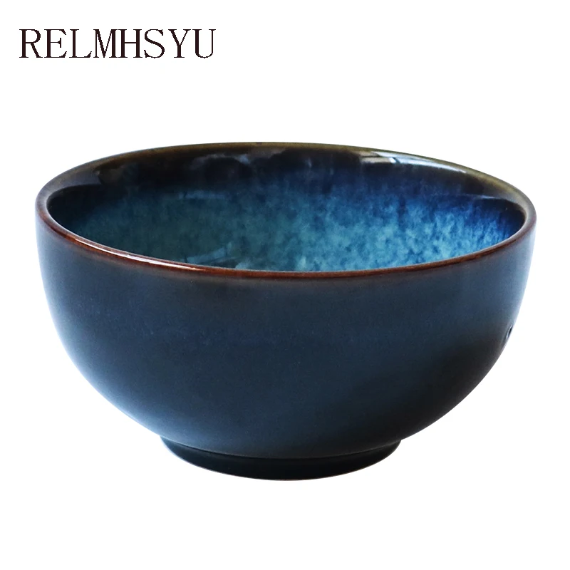 

1PC Japanese Style Ceramic Porridge Dessert Small Bowl Breakfast Fruit Rice Dinner Bowl Household Eating Tableware