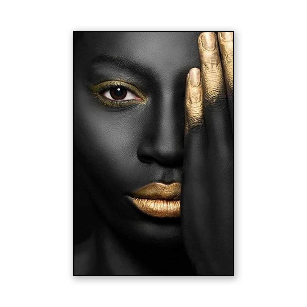 

Художественный постер "Африканская женщина" Fashionista