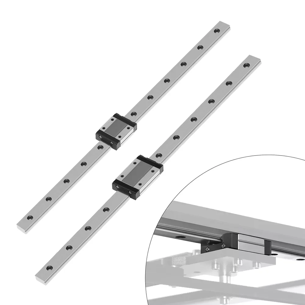 

New 3D Printer Linear Guide Core Xy Mgn12H 100 150 200 250 300 350 400 450 500 550 600Mm Linear Rail + Mgn12C Or Mgn12H Carriage