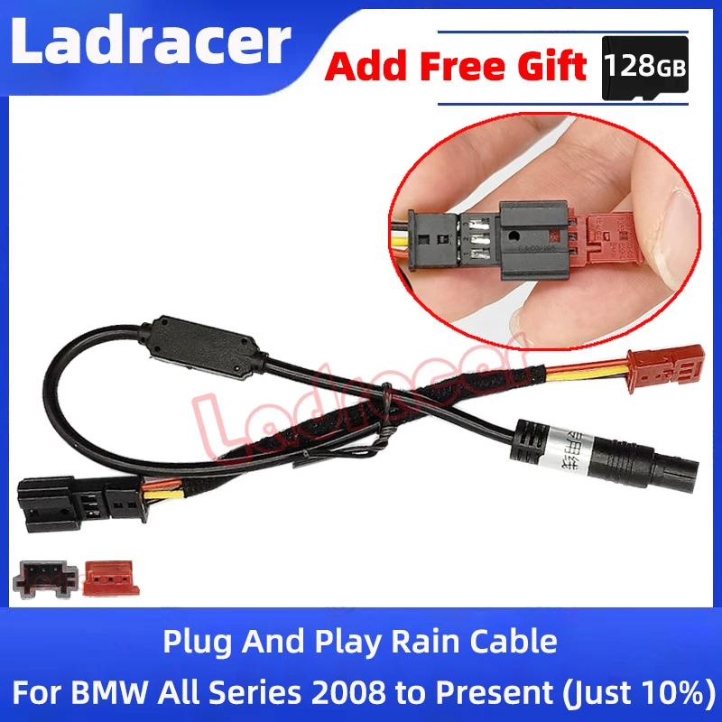 

Ladracer ECBM01 Plug And Play Rain Sensor Cable For BMW Cars X1 X3 X4 X5 X6 X7 X8 Z4 M3 M4 M5 M6 1/2/3/4/5/6/7/8 Series Dash Cam