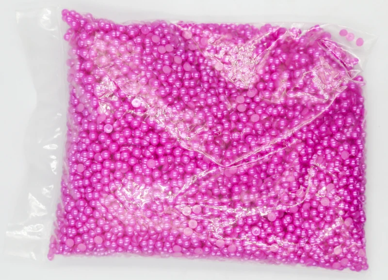

Объемпосылка 2-12 мм, темно-розовый цвет, плоская задняя сторона из АБС-пластика, искусственная пластмасса