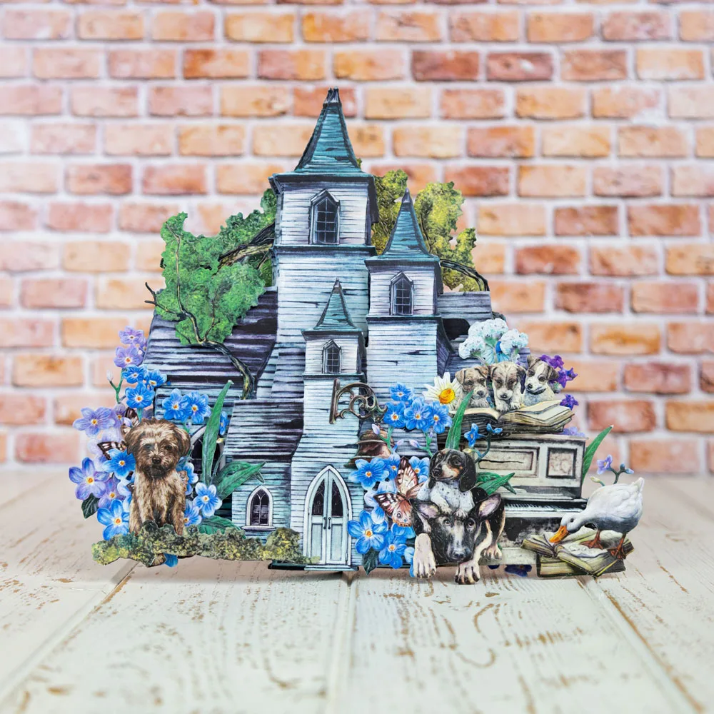 Коллекция старого школьного дома металлические Вырубные штампы 2023 новые формы