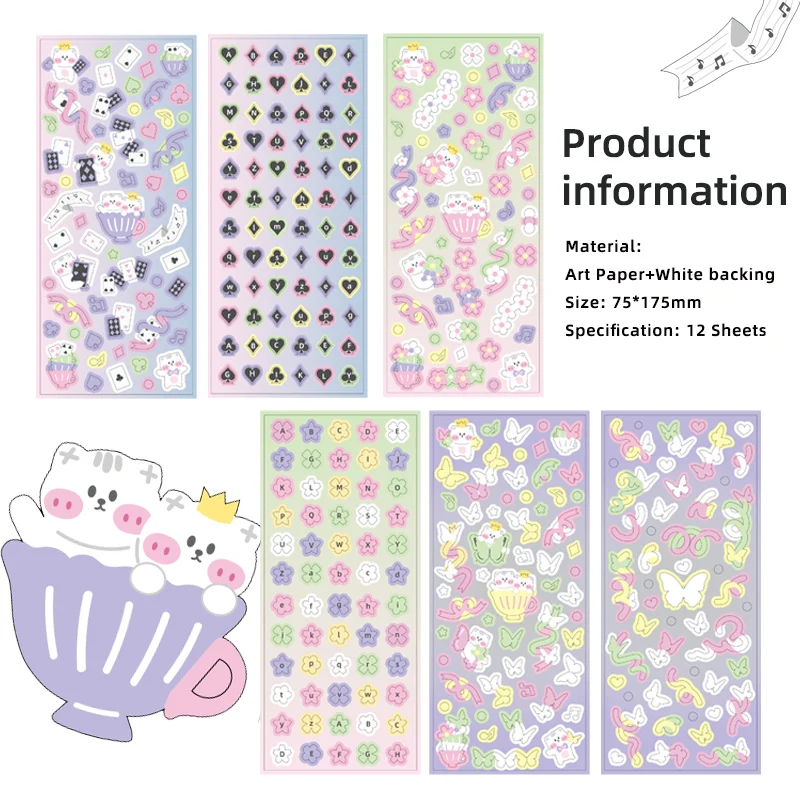 

MOHAMM наклейки бабочки для скрапбукинга