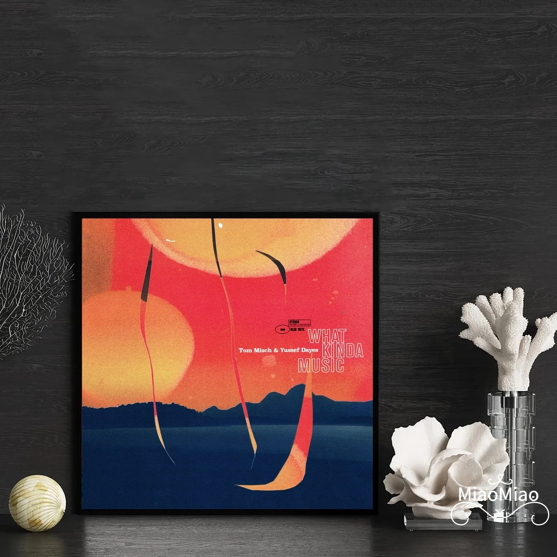 

Tom Misch What Kinda Music Music Album Cover Poster Canvas Art Print Home Decor Wall Painting ( No Frame )