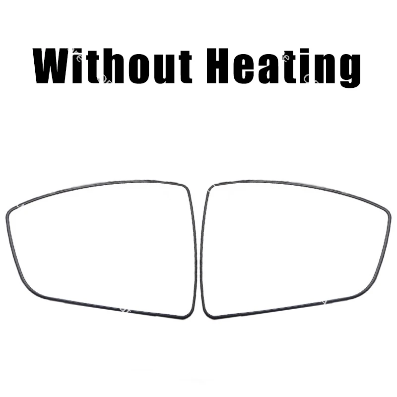 Зеркало заднего вида 96365-2FL0D 96366-2FL0D стеклянный лист с подогревом для Nissan venled T70 T70X