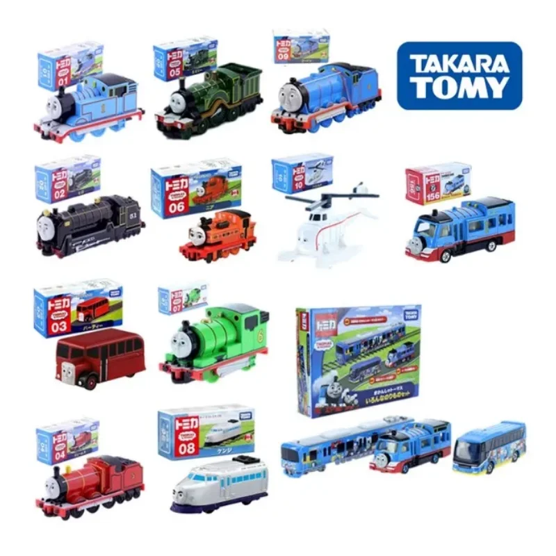 TAKARA TOMY TOMICA 1-10 THOMAS and Friends модель автомобиля из сплава Thomas Train Boy Toy японская версия