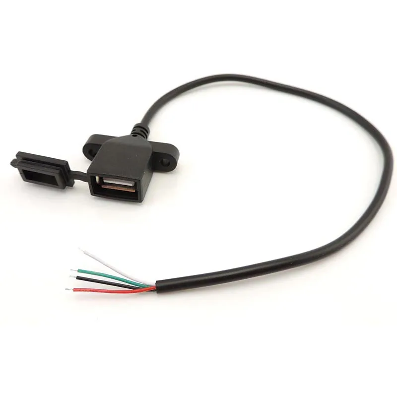 

2-контактный 4-контактный разъем USB мама ph2.0mm Разъем питания кабель Пыленепроницаемая Крышка Крепление панель Разъем сварочная фотозарядка