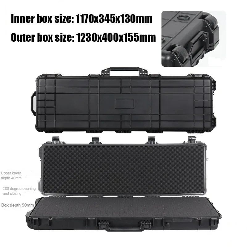 

Многофункциональный противоударный инструмент, вместительная упаковочная коробка для оборудования, фотосъемки, водонепроницаемые безопасные коробки для хранения