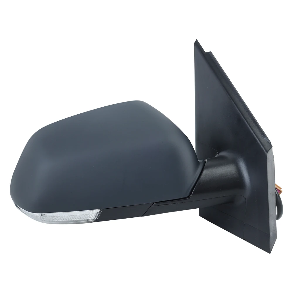 

Для VW Polo Mk4 9N3 2005-2009 дверное зеркало, ручной трос, черные боковые зеркала с подогревом и указателями поворота, автомобильные аксессуары