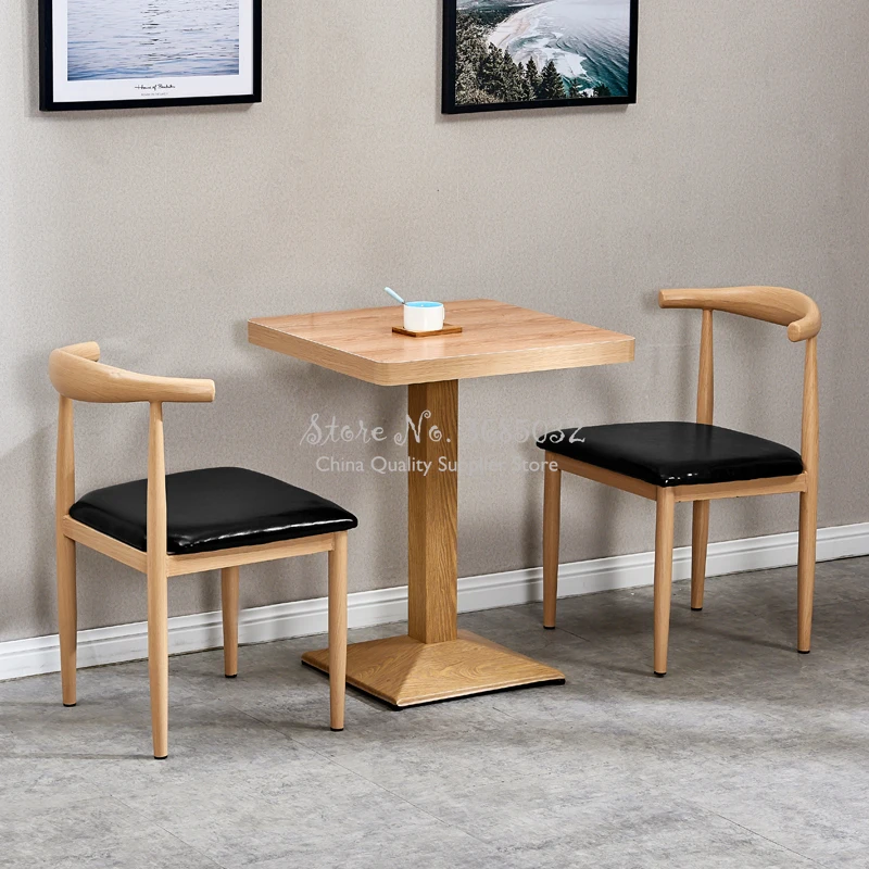 Western Chair Coffee Chair Milk Tea Horn Chair Butterfly Discussion Chair