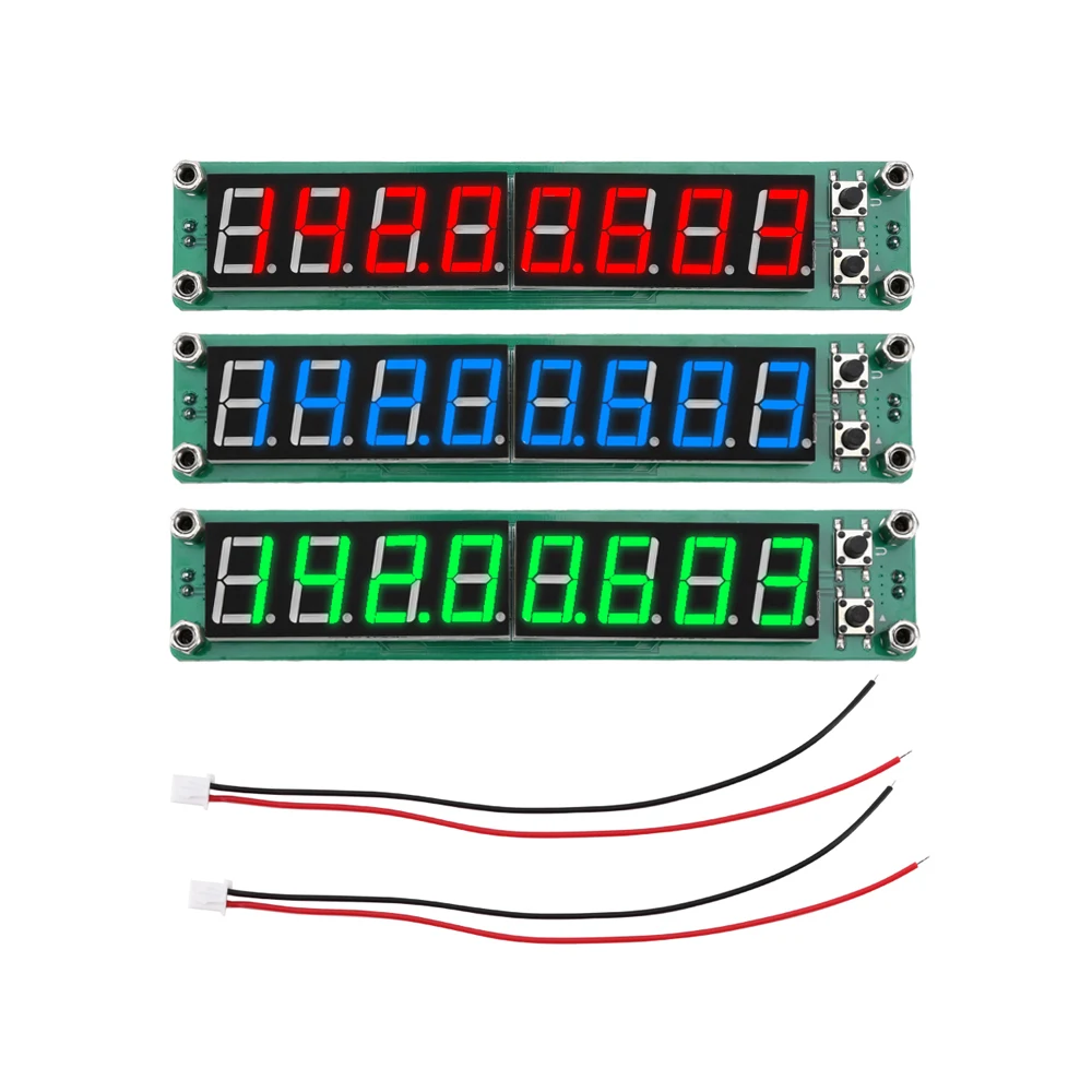 Цифровой измеритель частоты, 0,1-1200 МГц, 8 знаков | AliExpress