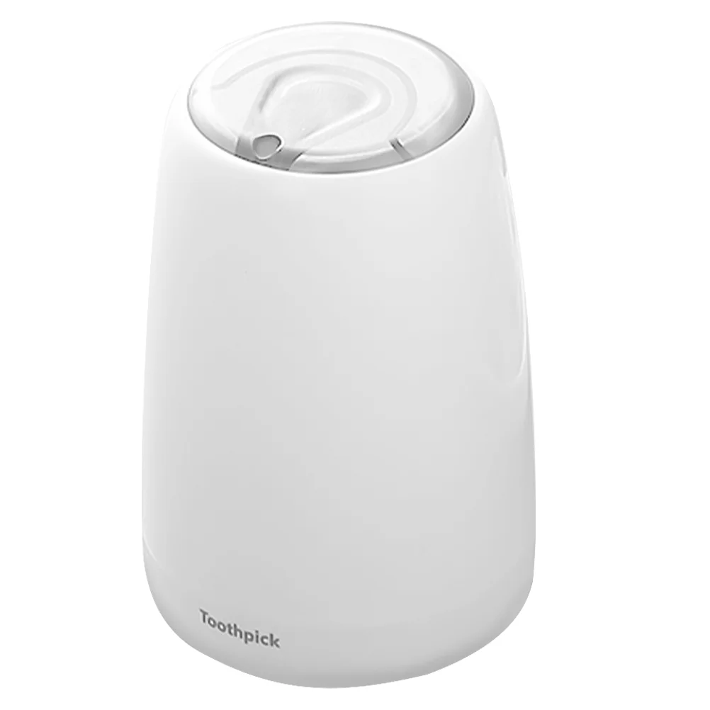 

Toothpick Dispenser Holder Box Automatic Auto Container Storage Jar Cotton Holders Decorative Toothpicks Organizer Makeup