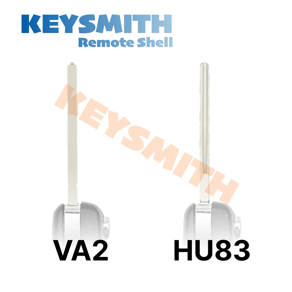 Фото KEYSMITH 4-кнопочный выкидной корпус ключа-пульта для Peugeot 1007, Citroen C8, Fiat, с необработанным лезвием CE0523 CE0536, замена №5