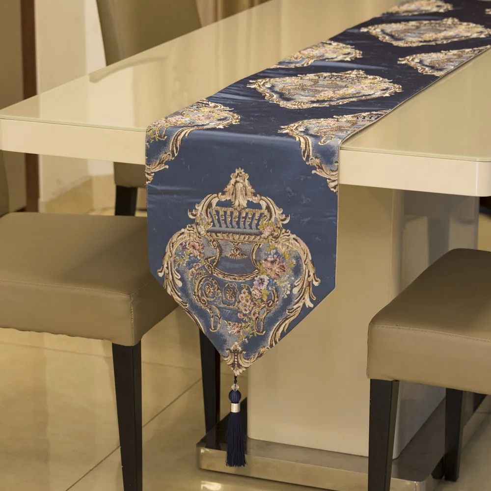 Простой жаккардовый синель европейский стиль журнальный столик Западный стол