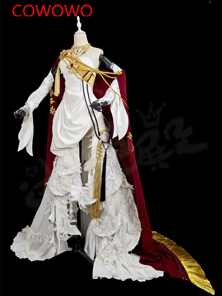 Костюм для косплея белого Импресса COWOWO arknight hildeard косплей-костюм косплей-игры