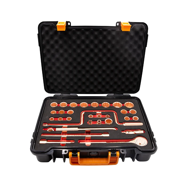 Professional WEDO manufacturer Die-forged Non-Sparking Non-Magnetic Tools 1/2'Dr Socket Set-32pcs