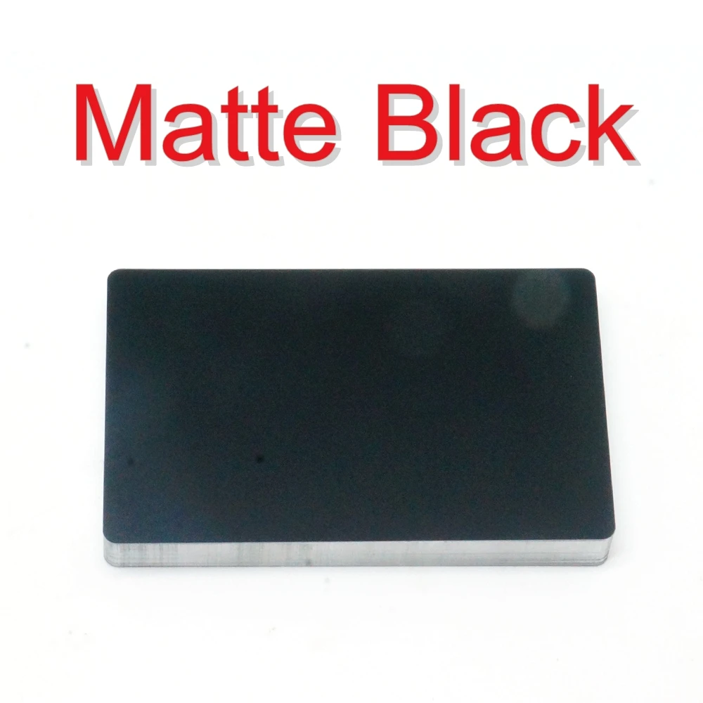 

Металлические визитные карточки LYBGACNC Blank Sublimation Metal Name Card