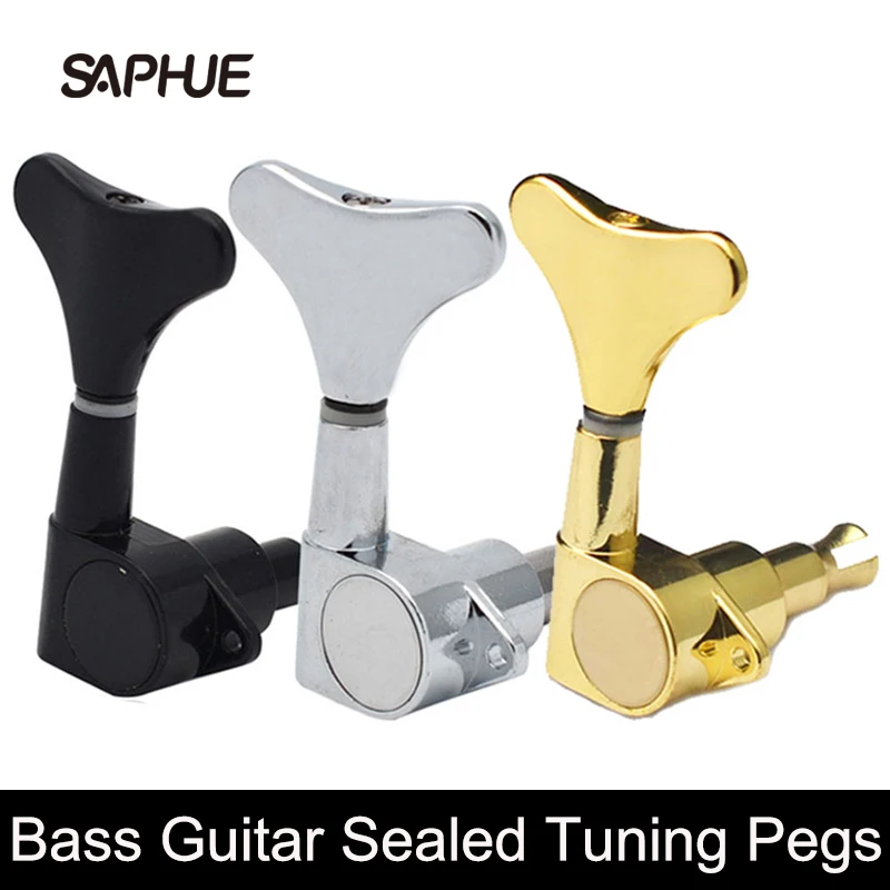 

Electric Bass Guitar Tuning Pegs Tuners Machine Heads Tuning Keys/buttons Guitar Parts Left and Right Hand