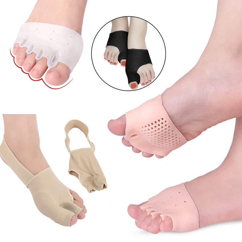 

Hallux Valgus Toe Separator Bunion Corrector Orthotics Feet Bone Thumb Adjuster Correction Pedicure Sock Splint Straightener