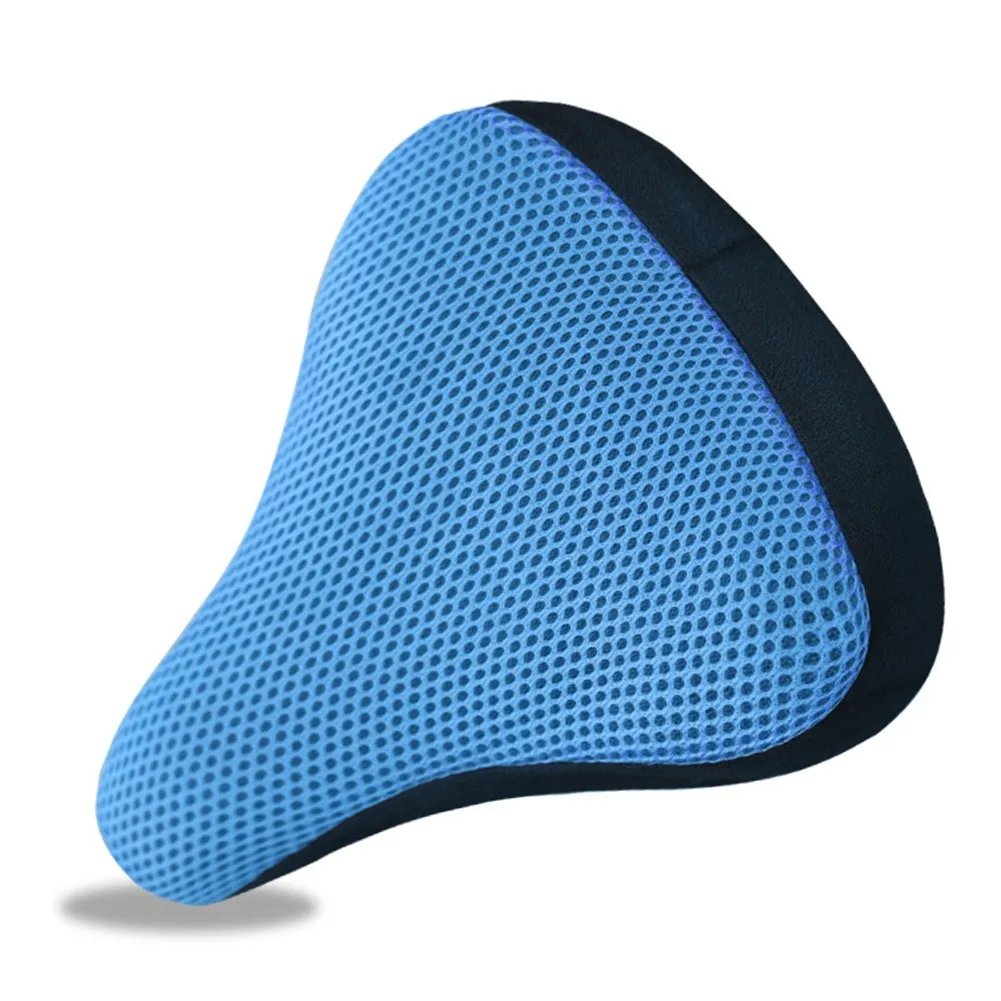 

Bicycle Comfort Seat Saddle Cover Soft Breathable Bike Saddle Cushion Cover 3D Thick Breathable Mesh Fabric Comfortable 20*23cm