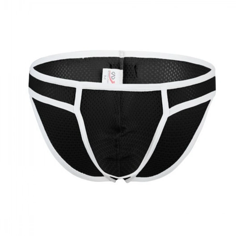 

Men Breathable Comfort Underwear Mesh Bulge Pouch G-String Bikini Panties Quick Dry Briefs Qucik-Dry Erotic Cuecas Masculinas A5
