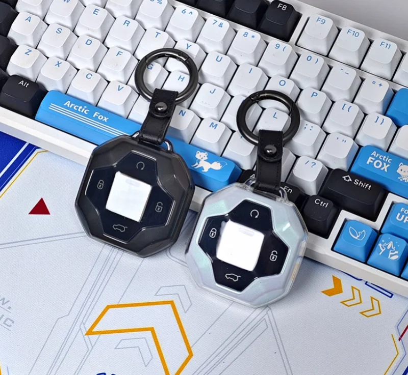 Универсальный прозрачный чехол для ключей автомобиля подходит Jetour Traveler T2 2023-2024