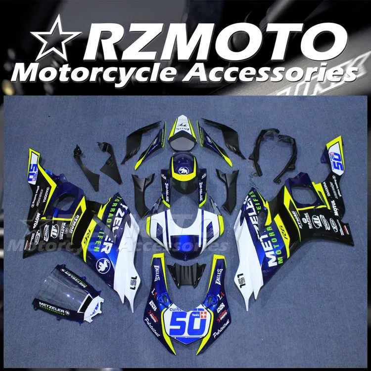 

Новый комплект обтекателей для мотоцикла ABS, подходит для YAMAHA YZF-R6 2017 2018 2019 2020 R6 17 18 19 20 21, кузов, 50, синий