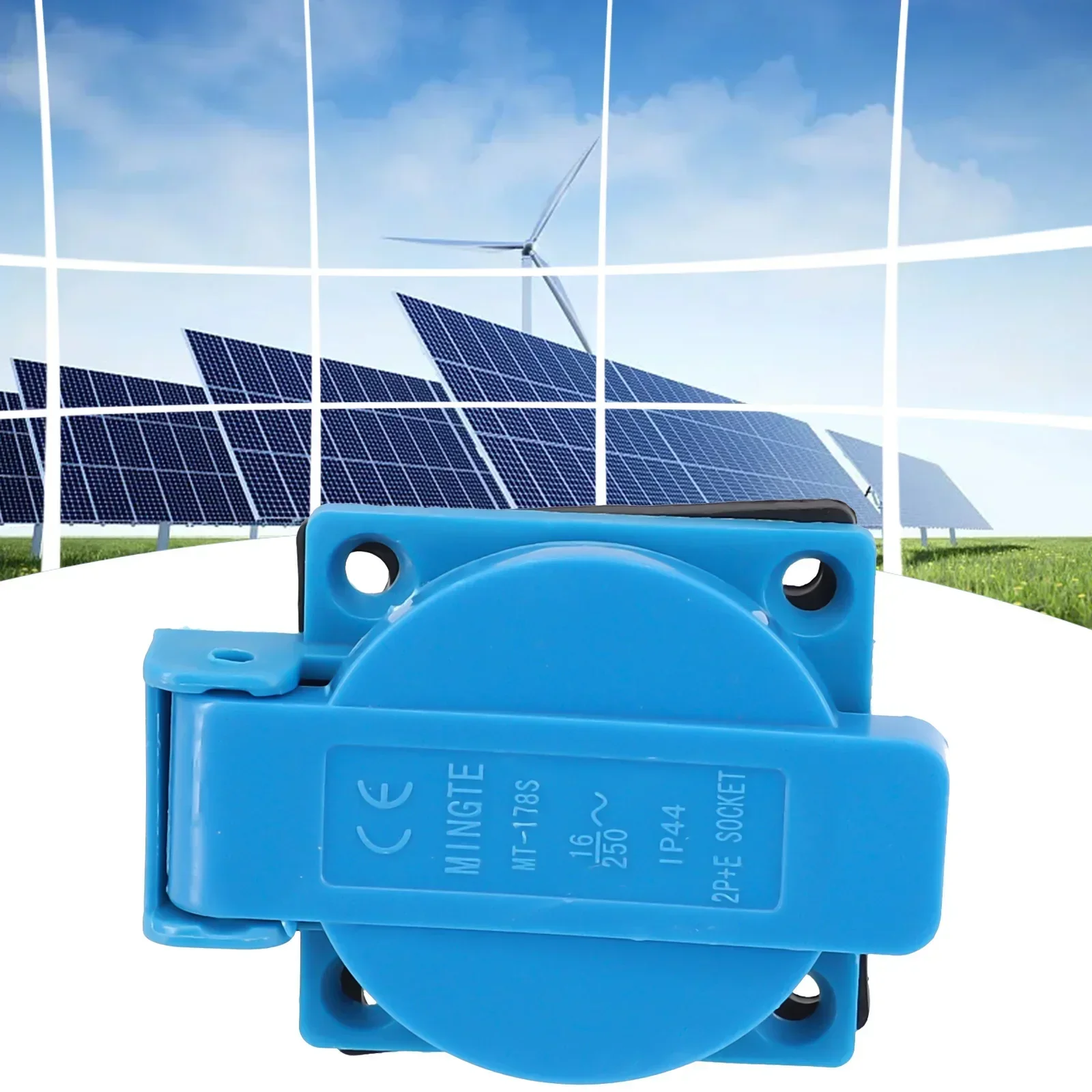 Промышленная водонепроницаемая розетка внешний разъем настенное крепление