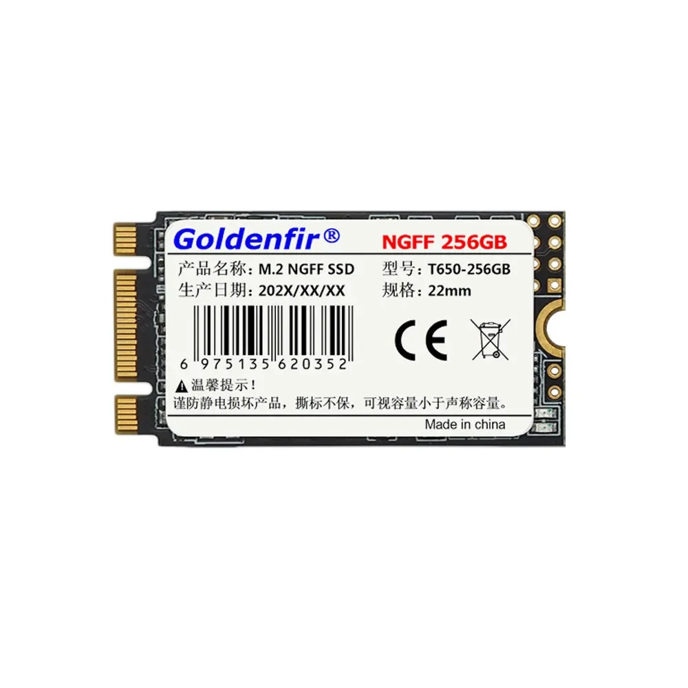 Фото Goldenfir SSD NGFF M2 SATA 128 ГБ 256 ГБ 22*42/60/80 мм M.2 твердотельный накопитель 480 ГБ 512 ГБ 960 ГБ диск №5