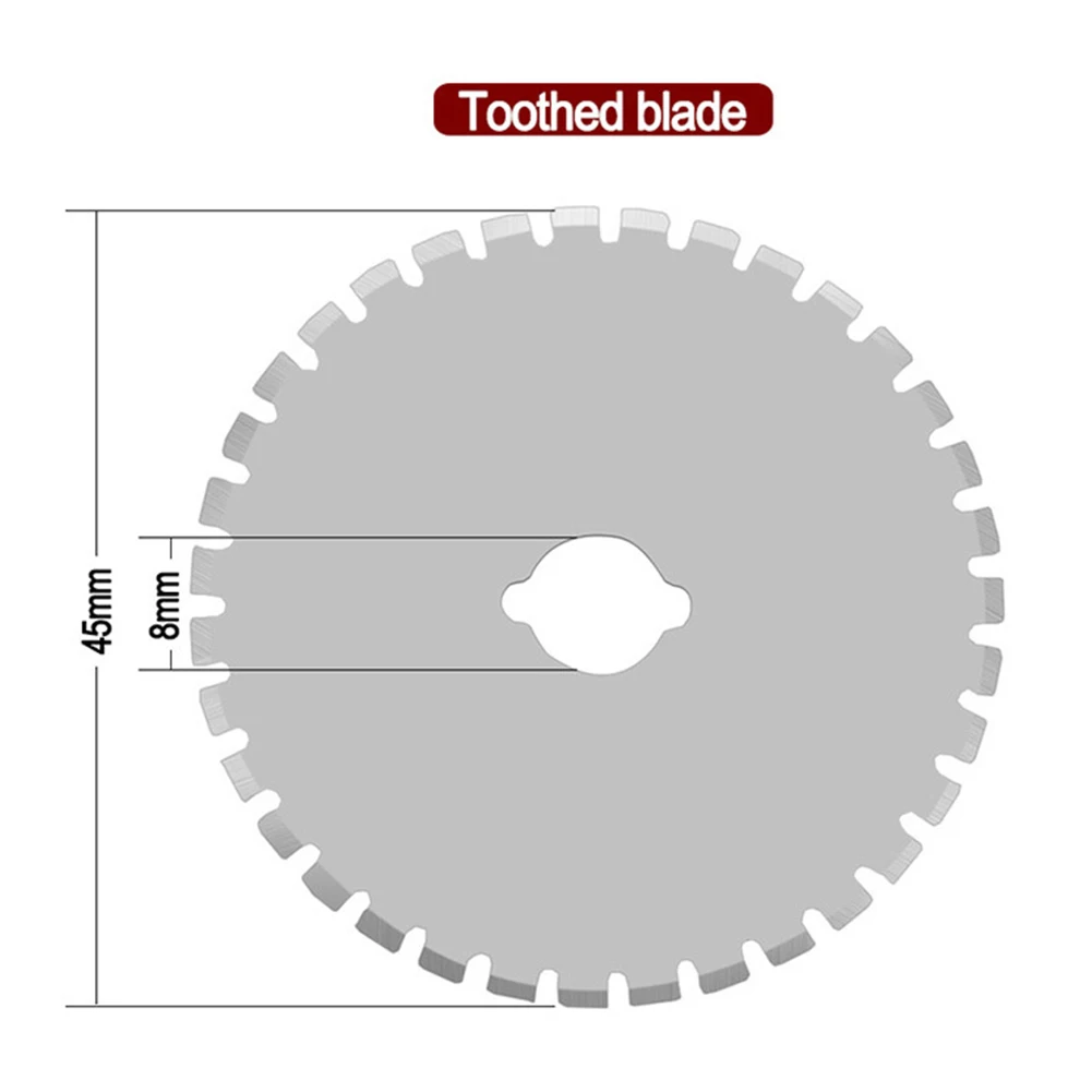 

Cutter Rotary Blades Rotary Tools 10Pcs Round 45mm Set Trimmer Crafting