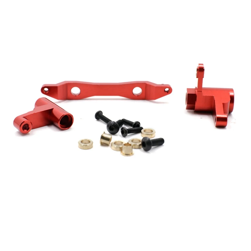 Металлические рулевые компоненты рулевого механизма для 1/6 гонки Redcat Шреддер радиоуправляемая модель грузовика