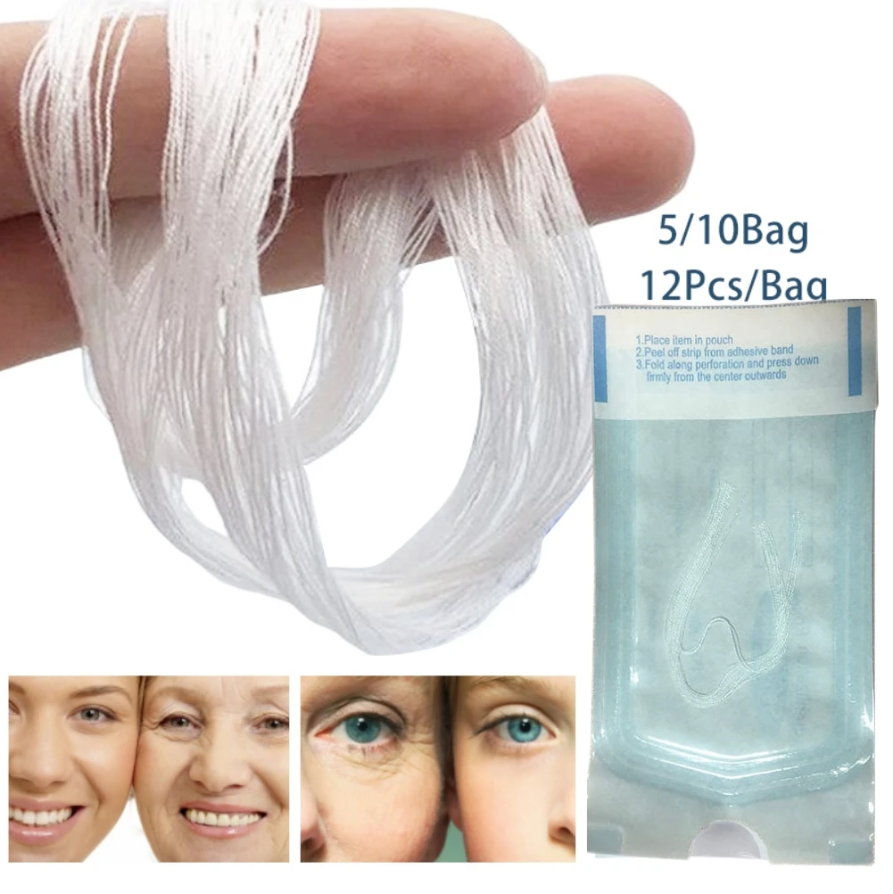 

1/5/10 Bag Protein Thread No Needle Gold Protein Line Absorbable Anti-wrinkle Face Filler Women Beauty Care Skin Collagen Based