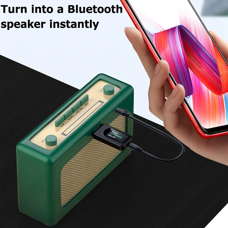 Bluetooth 5 0 аудиоприемник передатчик с OLED дисплеем 2 в 1 беспроводной мини-адаптер 3 мм