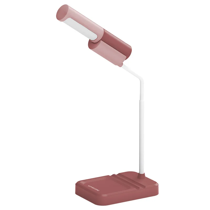 

Usb Charging Led Simple Table Lamp Simple And Portable Eye Protection Three Grades Of Color Temperature Small Desktop Lamp