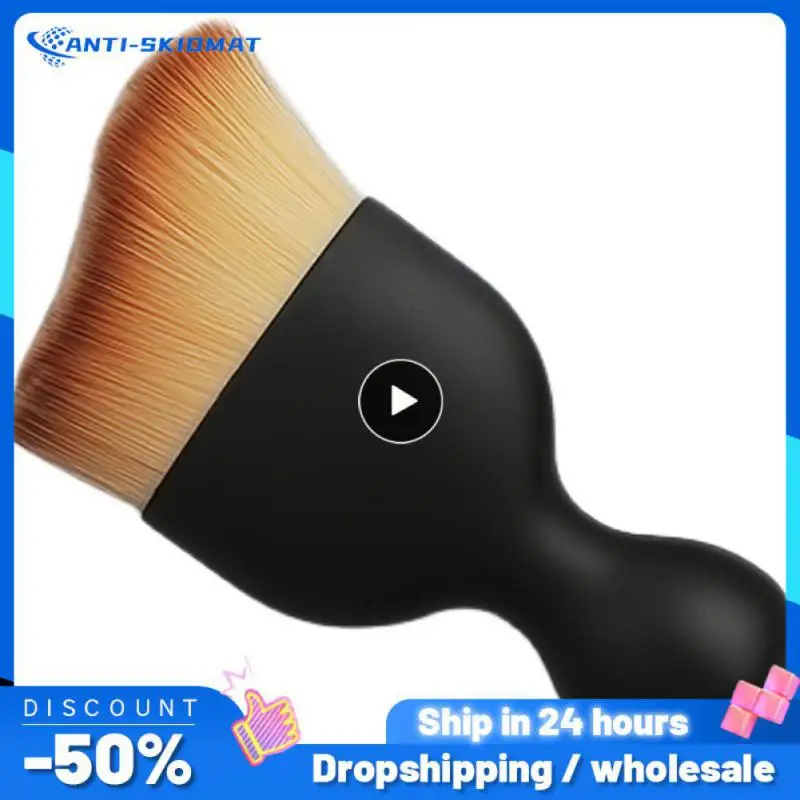 

Car Interior Cleaning Tools Soft And Fine Wool Practical Car Washing Brush Portable Universal Durable Comfortable Grip